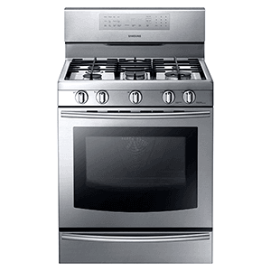 Samsung NX58F5700WS Gas Range