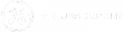 The image shows a small GE Appliances logo, featuring a circular emblem with the letters GE in script on the left and the words GE APPLIANCES in bold uppercase letters on the right.